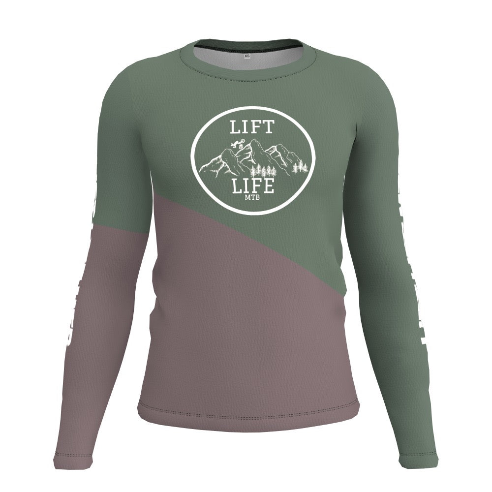 Custom - Lift Life MTB - Green and Grey