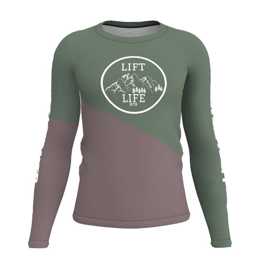Custom - Lift Life MTB - Green and Grey