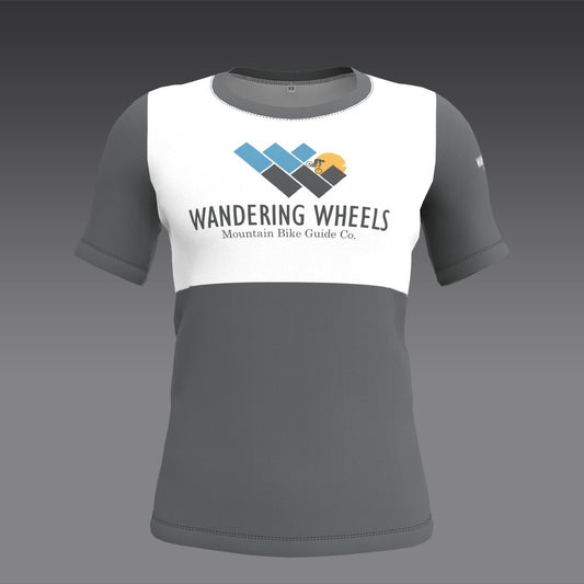 Wandering Wheels - Grey - Short Sleeve