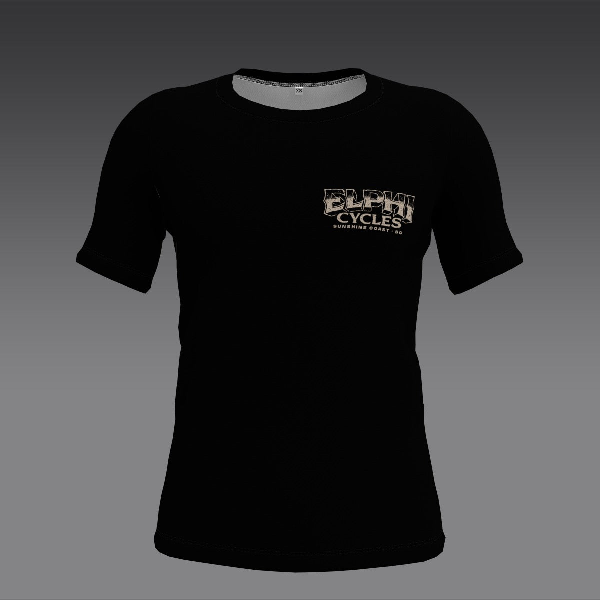 Elphicycles Jersey - BLK-A - Black with Purple