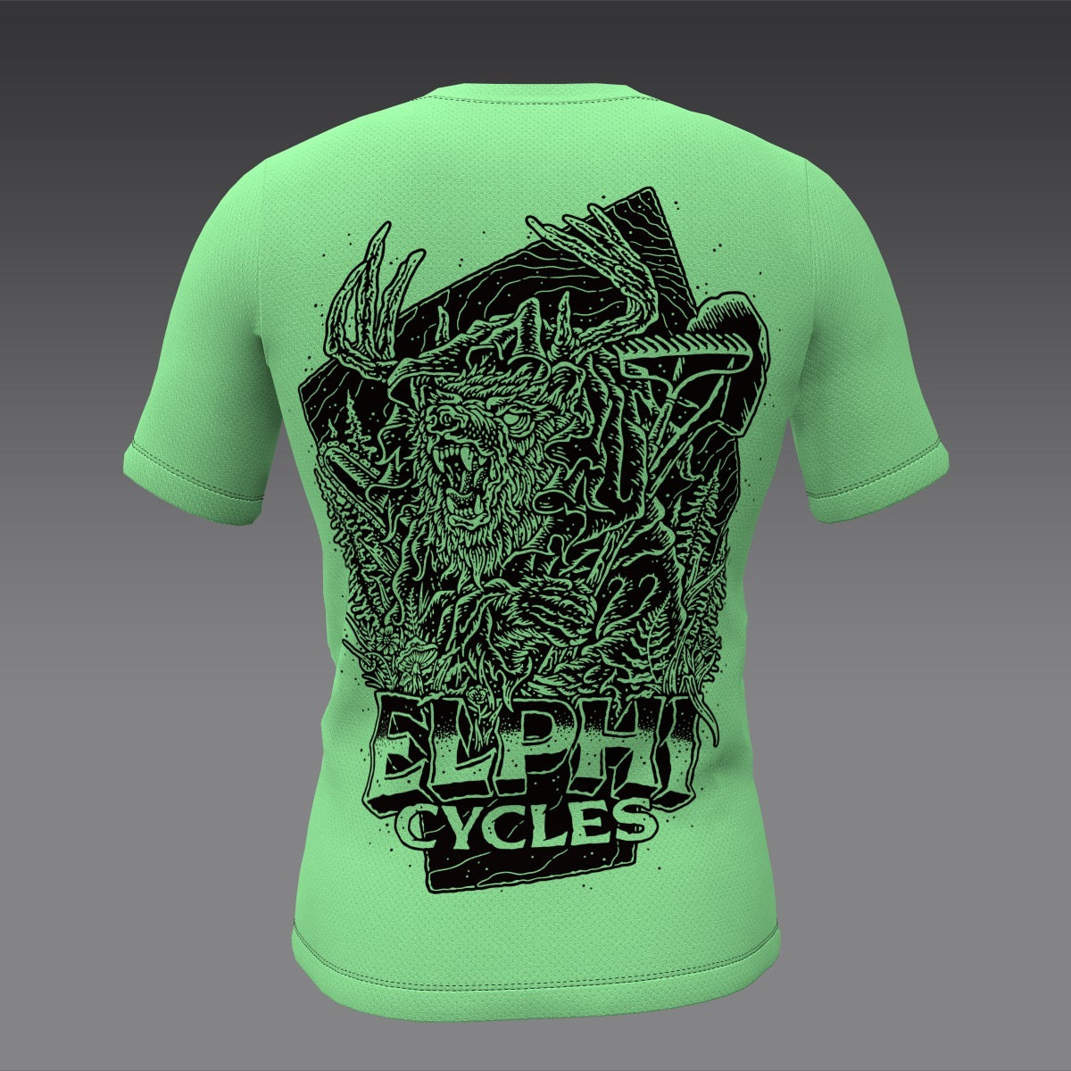 Elphicycles Jersey - GRN-A - Green