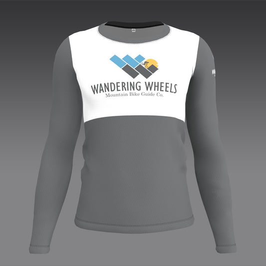 Wandering Wheels - Grey - Long Sleeve