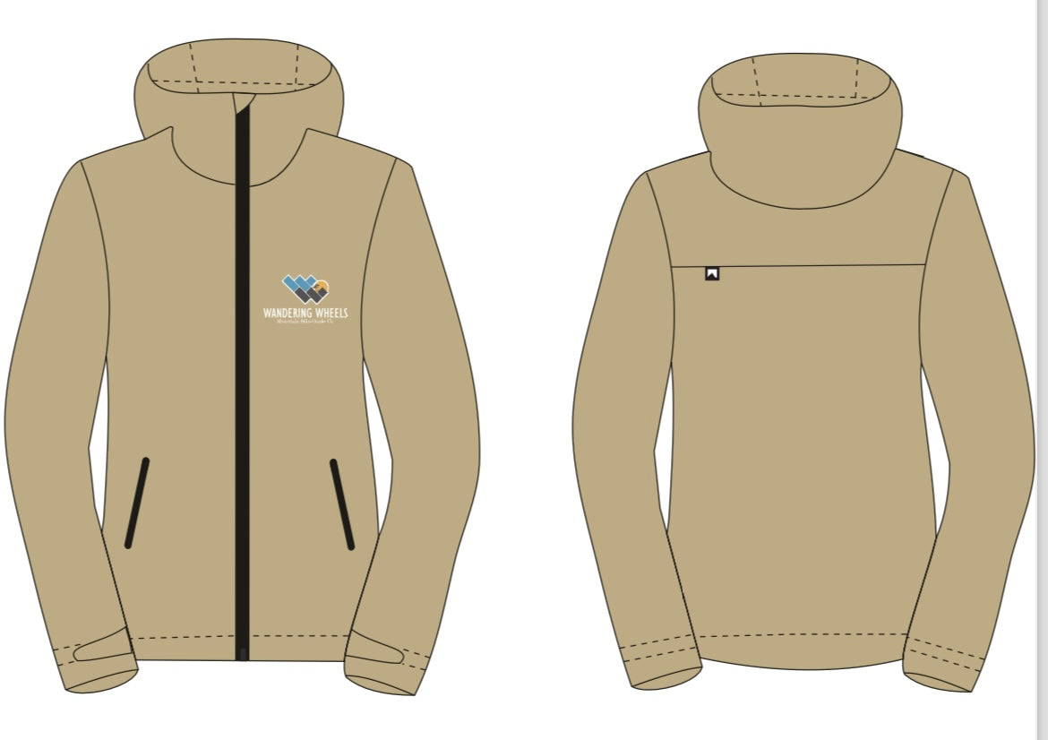 Wandering Wheels - Rain Jacket - Men’s