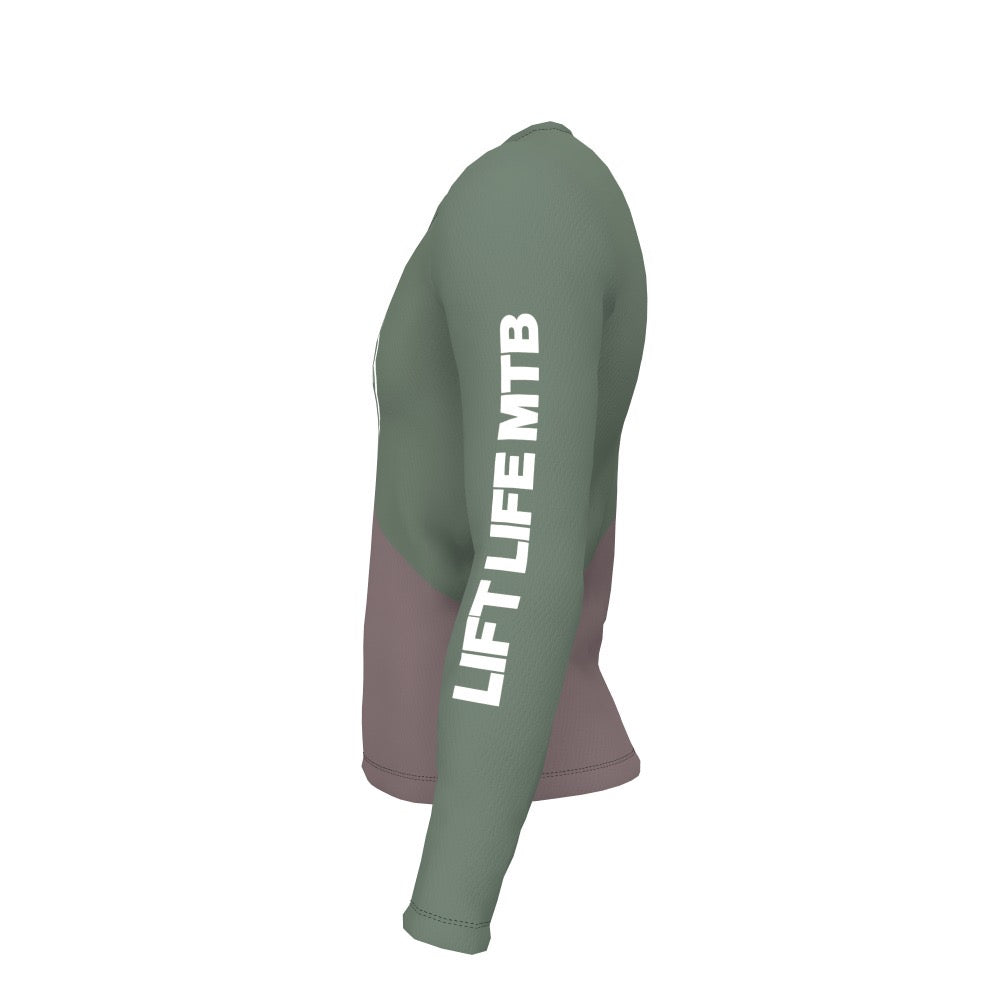 Custom - Lift Life MTB - Green and Grey