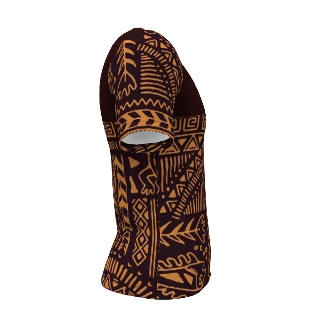 Wandering Wheels - Peru - Brown - Short Sleeve
