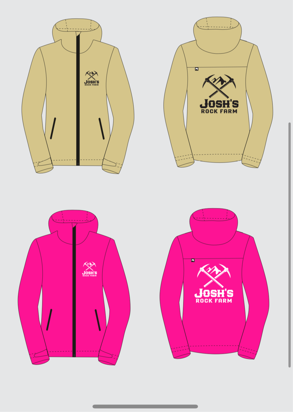 Josh’s Rock Farm - Rain Jacket - Men’s