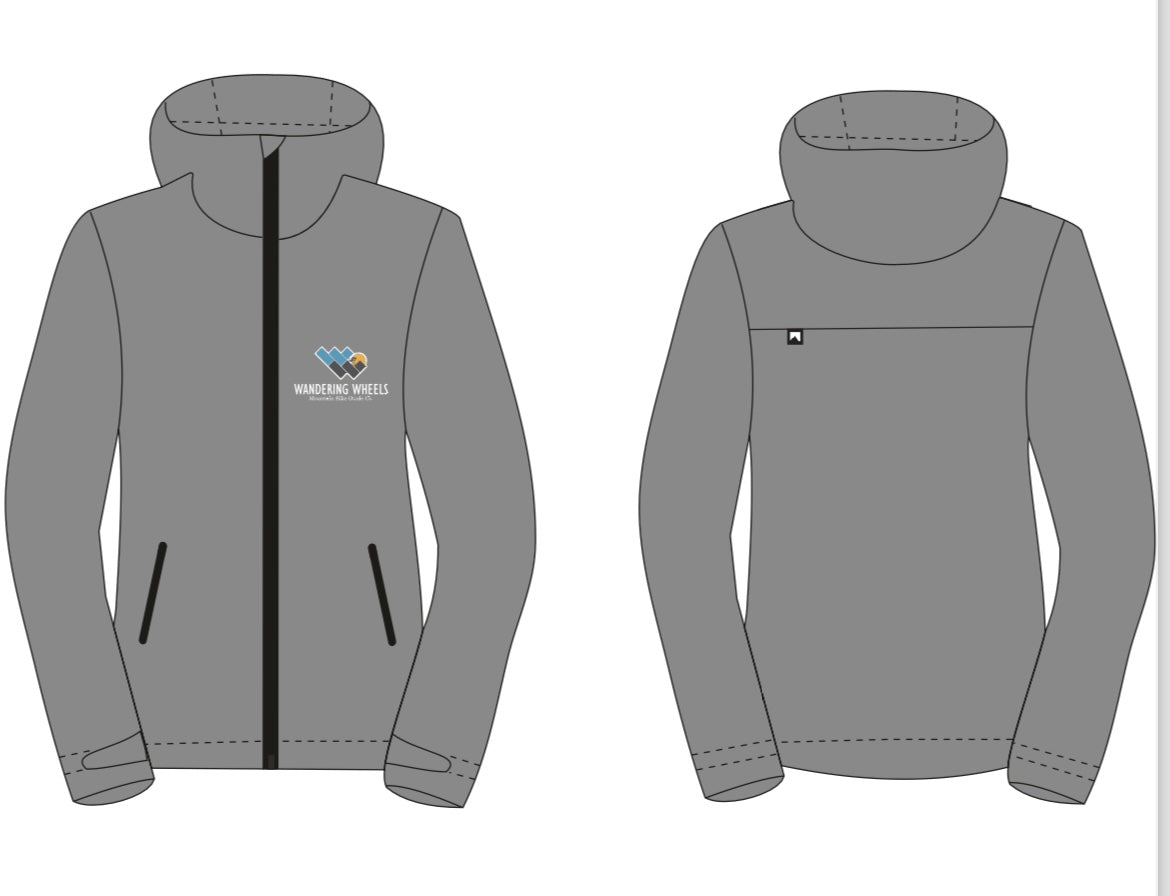 Wandering Wheels - Rain Jacket - Men’s