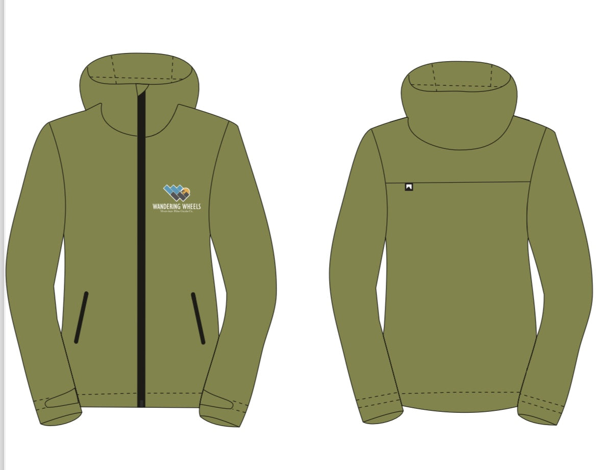 Wandering Wheels - Rain Jacket - Men’s