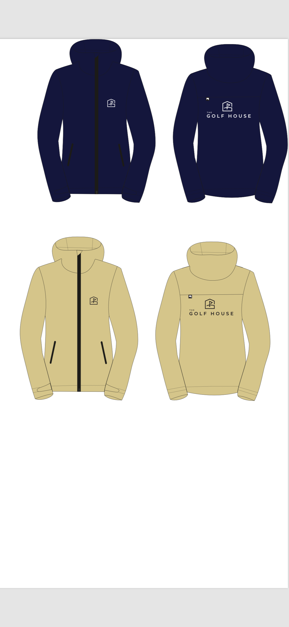 Golf House - Rain Jacket