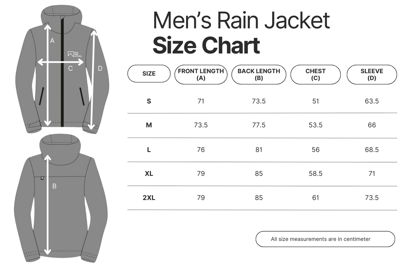 Elevate Bike Shop - Rain Jacket