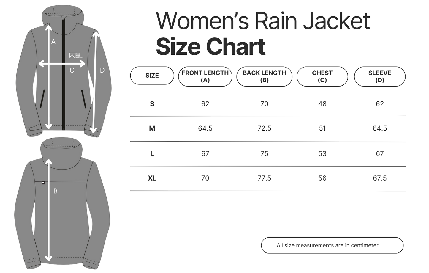 RFA - Rain Jacket - Women’s