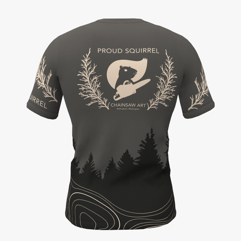 Proud Squirrel - Dark Grey