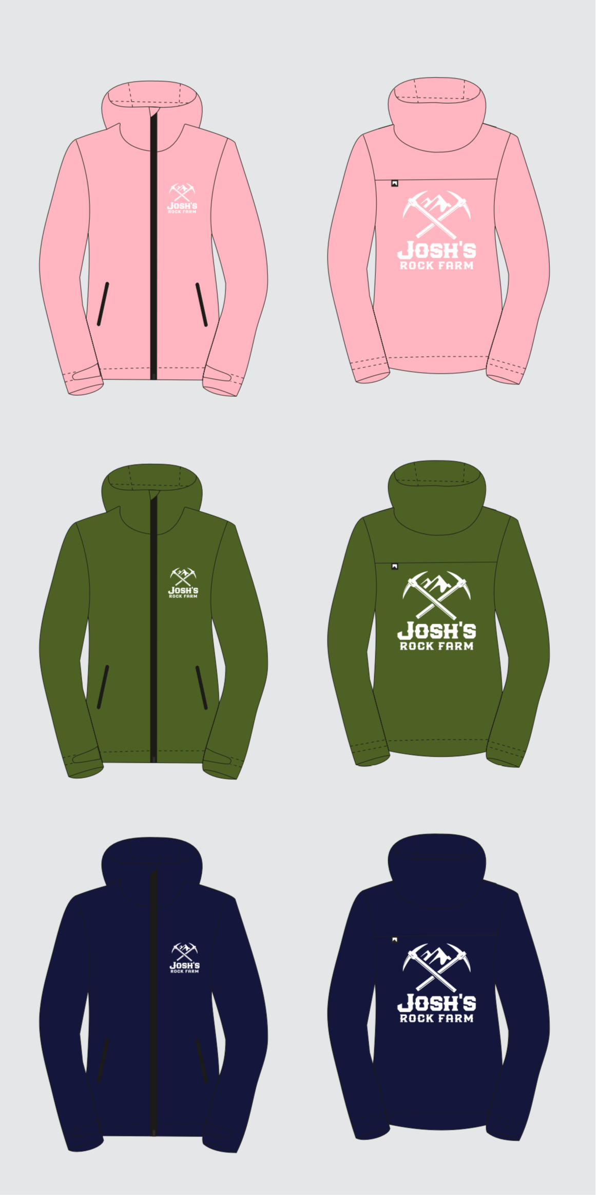 Josh’s Rock Farm - Rain Jacket - Men’s