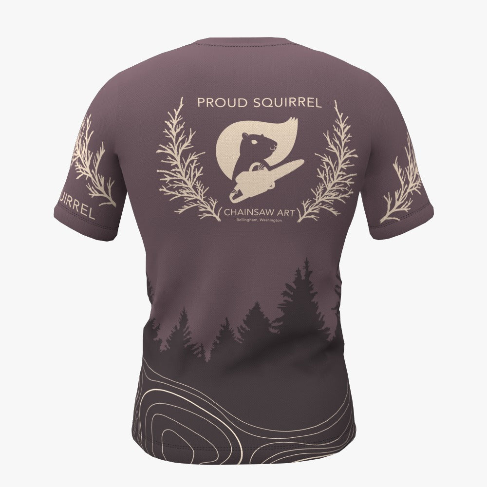 Proud Squirrel - Purple