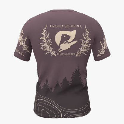 Proud Squirrel - Purple