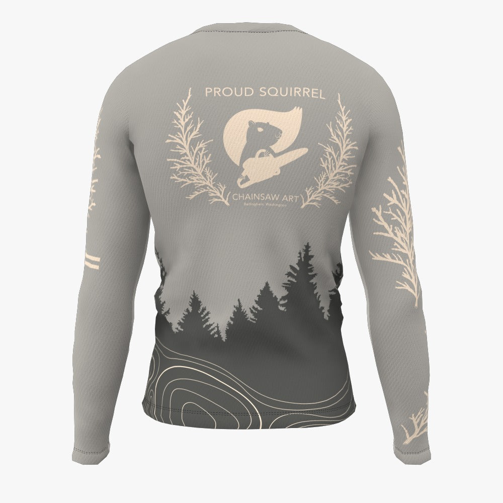 Proud Squirrel - Light Grey