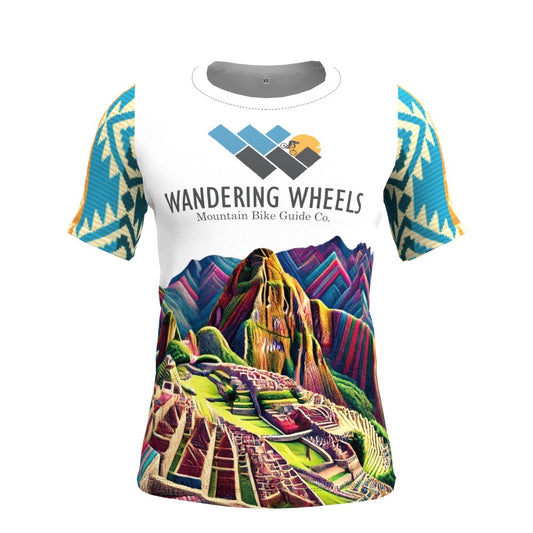 Wandering Wheels - Peru - White - Short Sleeve