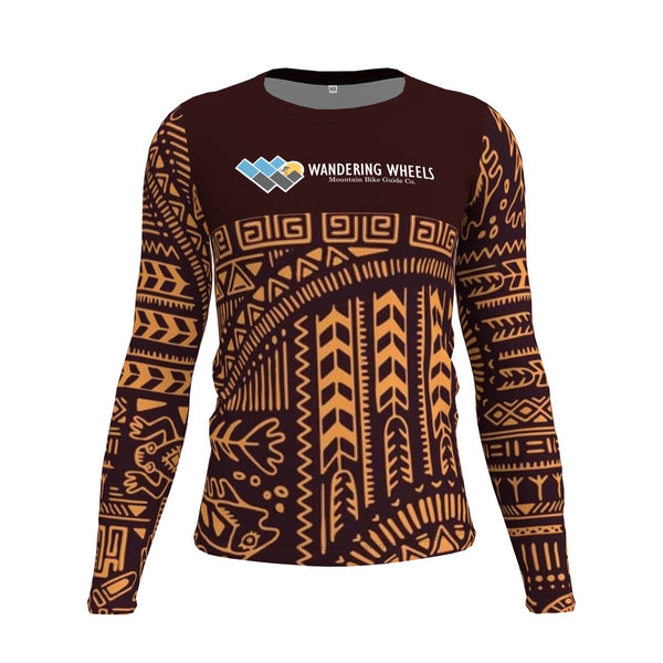 Wandering Wheels - Peru - Brown - Long Sleeve