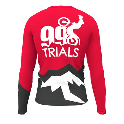 99 Trials - Mountain Design - Red