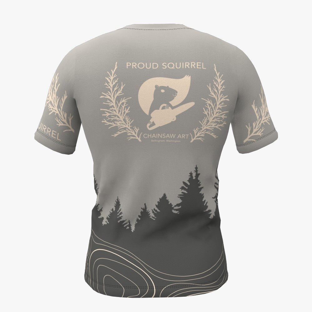 Proud Squirrel - Light Grey