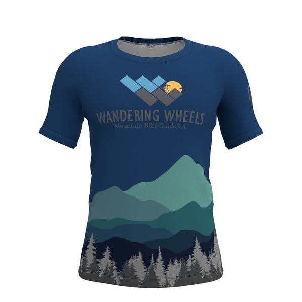Wandering Wheels - Blue Mountains - Short Sleeve - Guide
