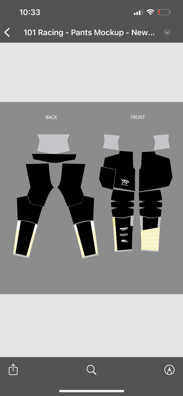 101 Racing - Race Pants