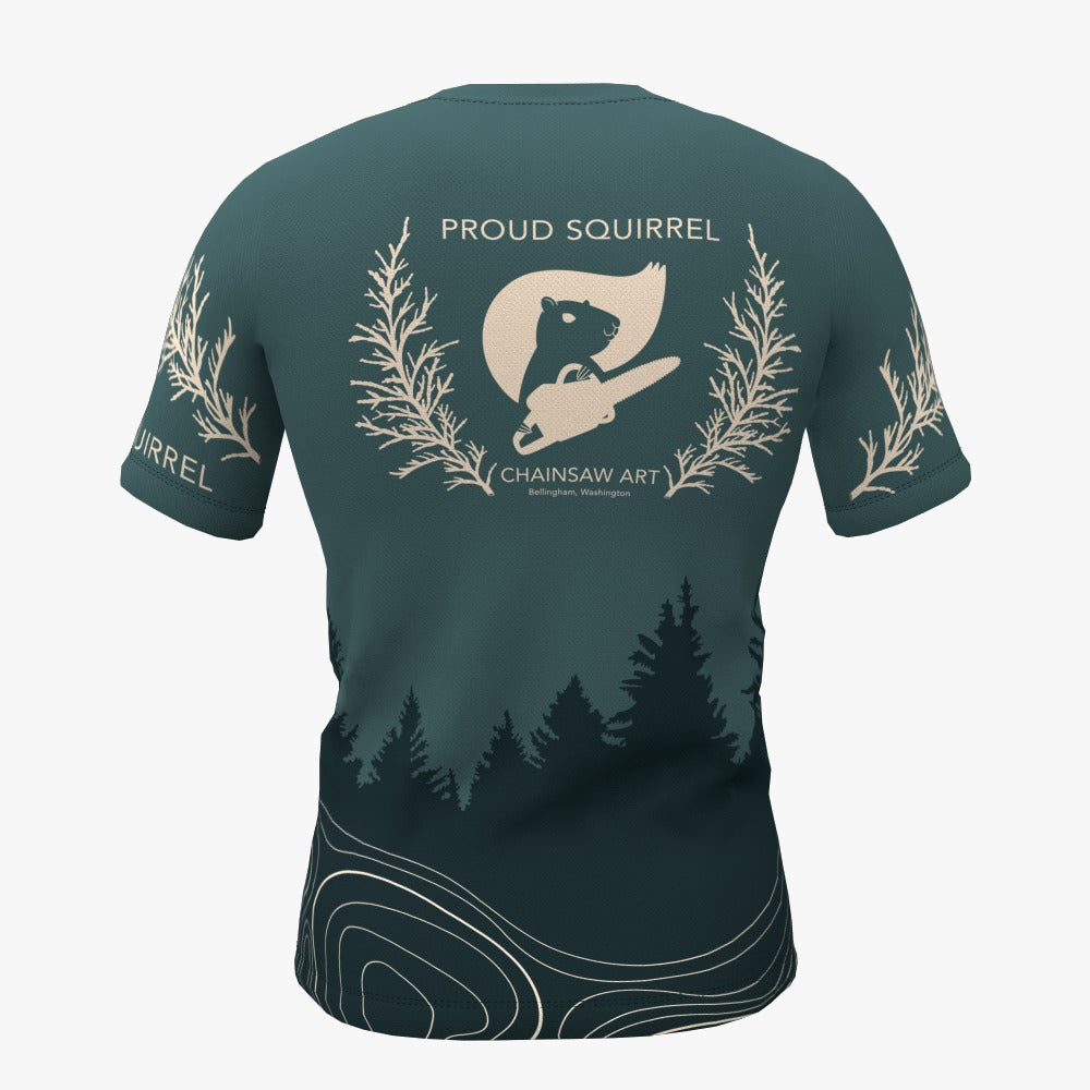 Proud Squirrel - Blue