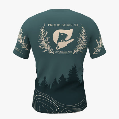 Proud Squirrel - Blue