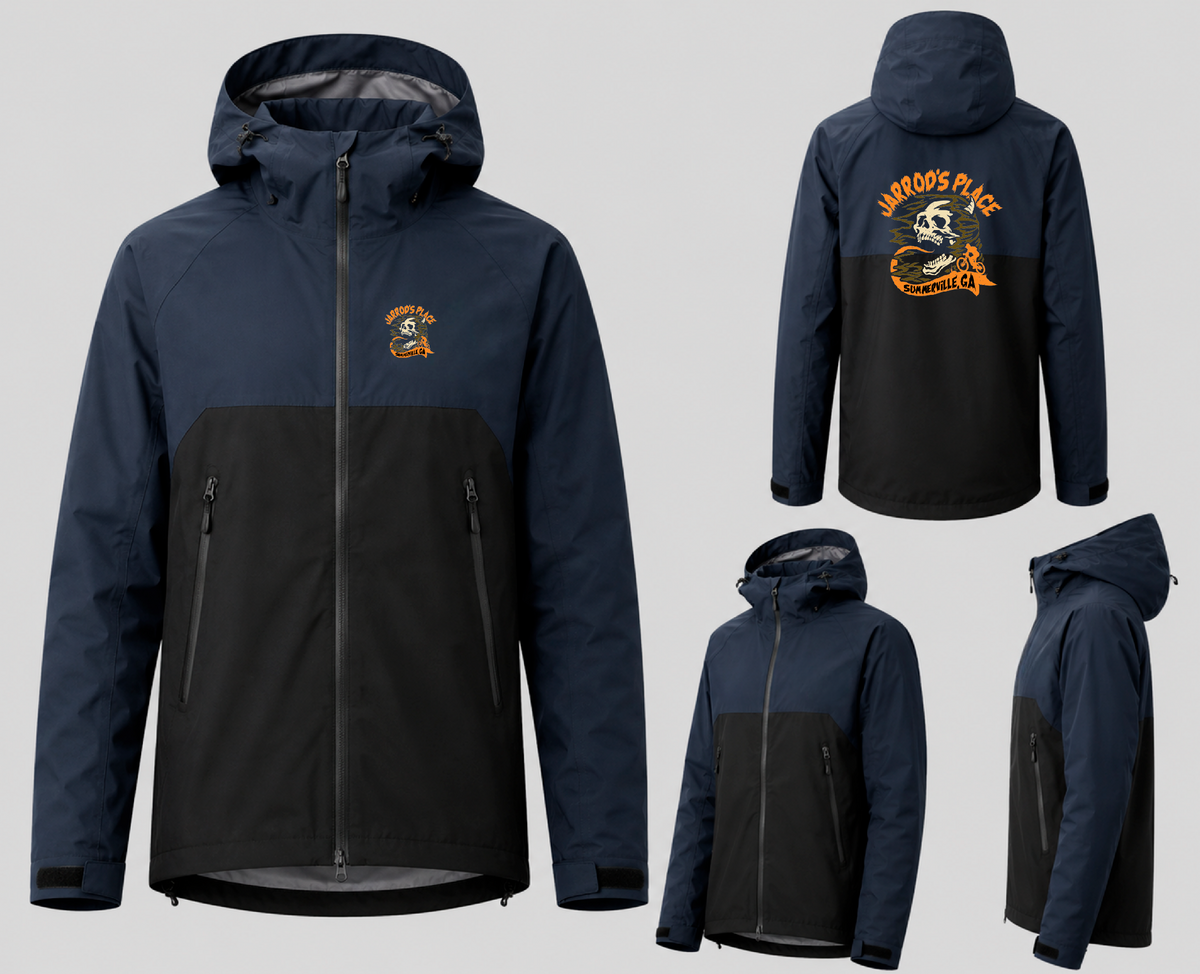 Jarrods Place - Skull Logo - Rain Jacket - Gen 2