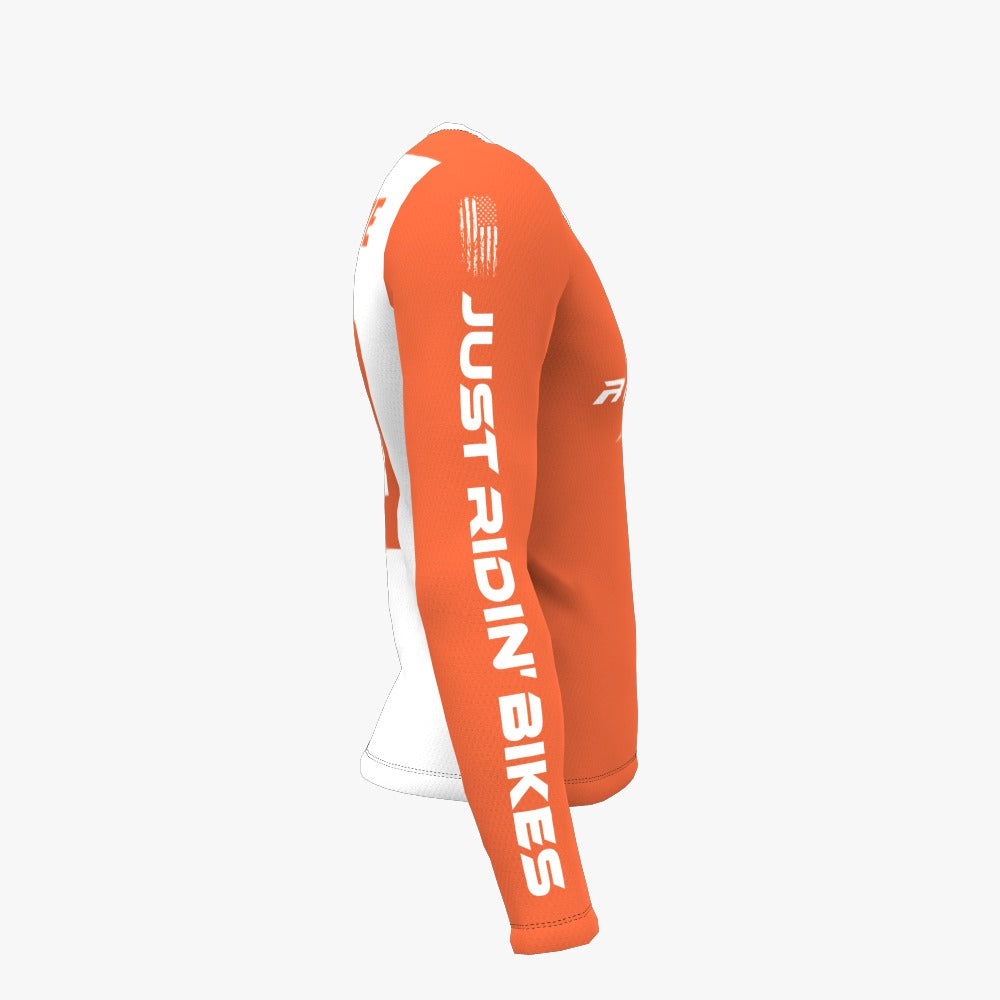 JRB - Orange and White